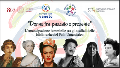 Donne tra passato e presente - poster orizzontale