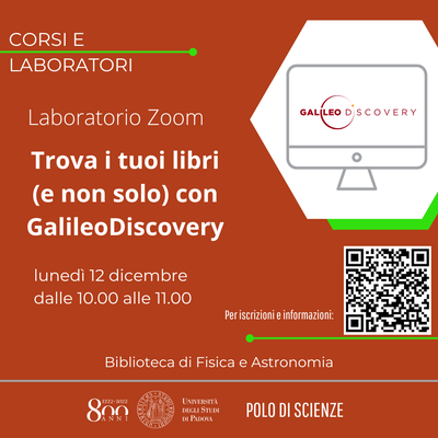 12/12/2022 lab GalileoDiscovery via zoom ore 10-11